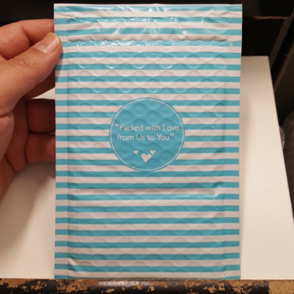 Lot 30pcs envelopes packing color blue-white new